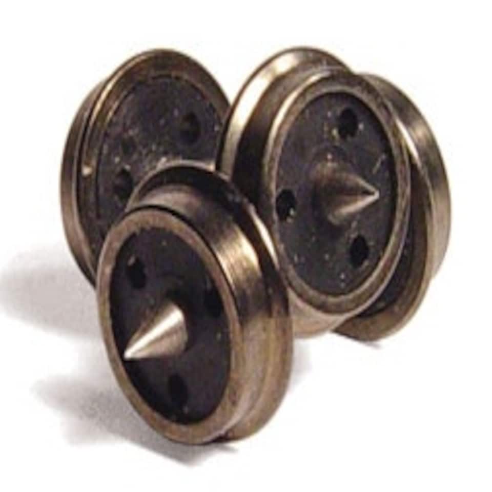 Graham Farish 3 Hole Disc Wagon Wheelsets (10)