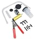 image 1 of Brake Bleeder and Vacuum Pump Kit Hand Held One Handed For All Vehicles