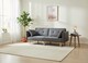 image 8 of Finnley Two Seat Grey Sofa Bed - Grey