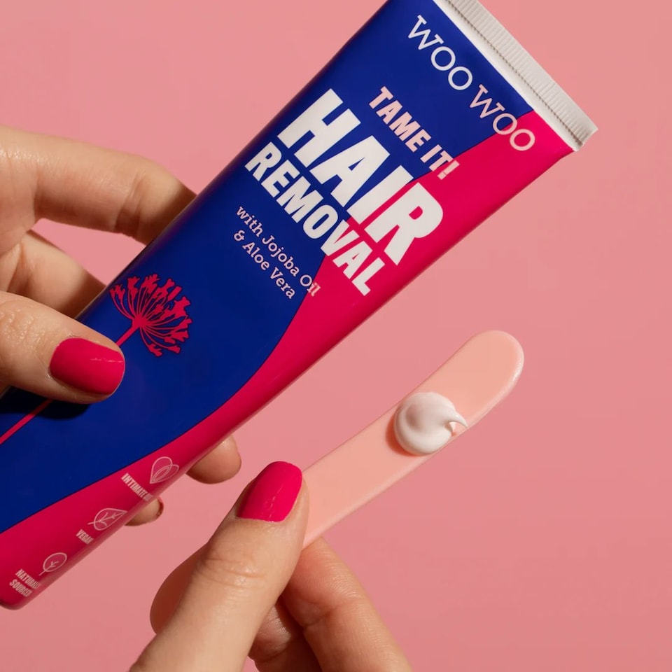 image 1 of WooWoo Tame It! Vegan In-Shower Hair Removal Cream 50ml