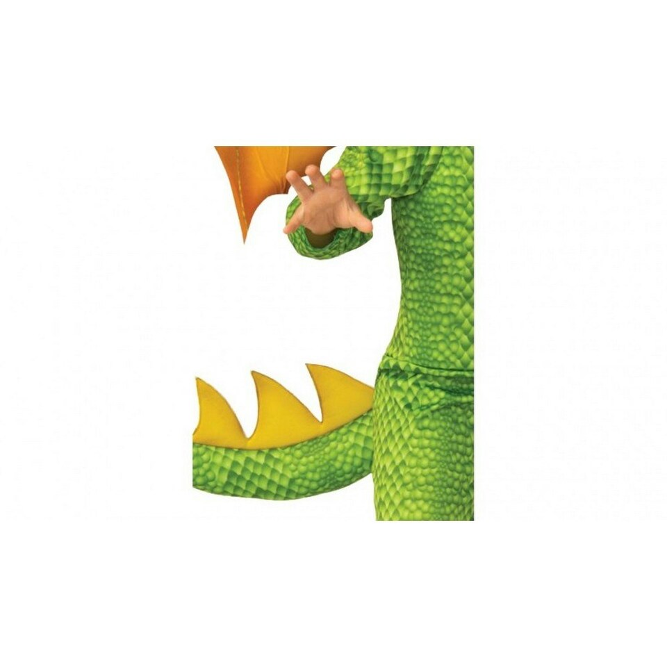 image 1 of Rubies Childrens/Kids Deluxe Dragon Costume Set - Green - M M