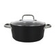 image 2 of Casserole with glass lid Quttin Spiral Ø 24 cm Toughened aluminium (2 Units) N/A
