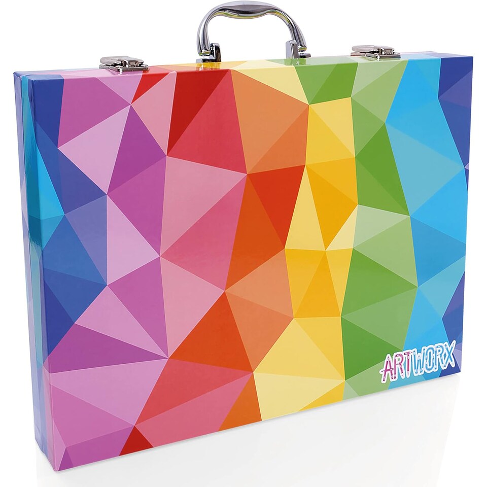 image 1 of Artworx Art Set For Kids - 122 Assorted Art Pieces & Carry Case