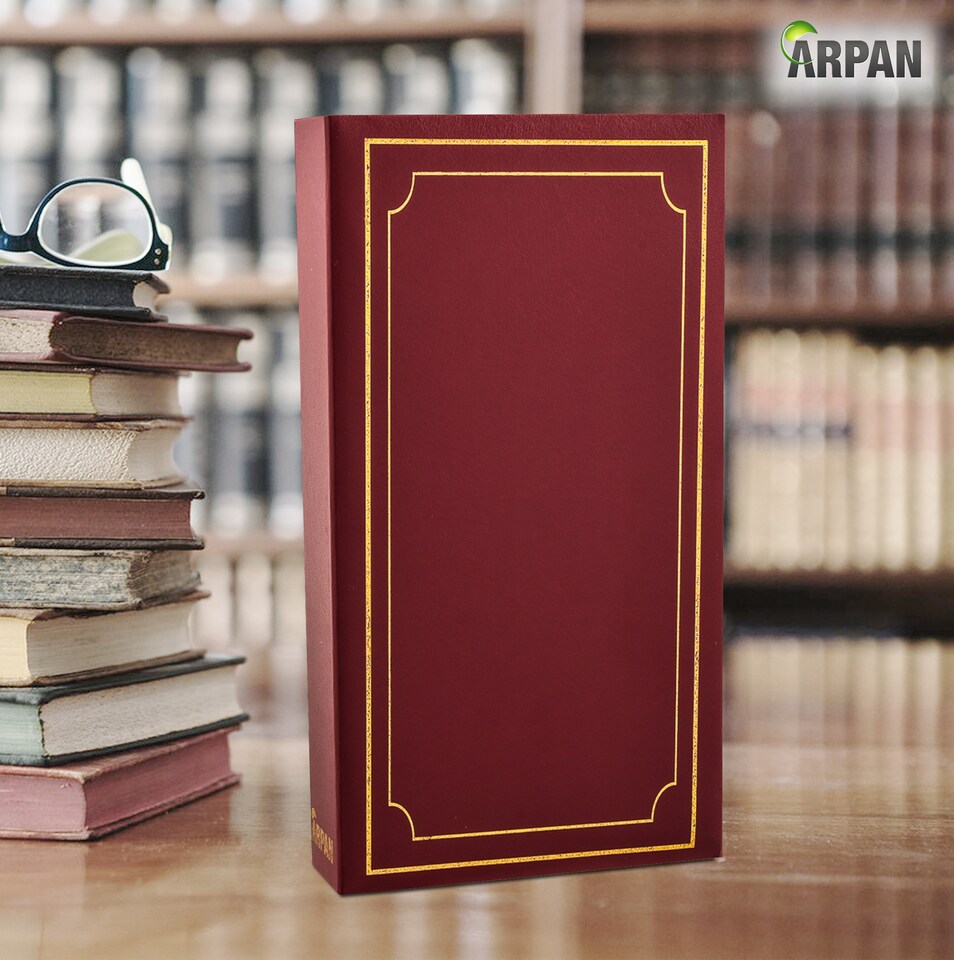 image 1 of ARPAN Slip In Case Photo Album for 300 Photos 6"x4" (10x15cm) with CD/DVD Pocket – Large Hardcover Picture Storage Album