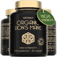 SuperSelf Organic Lion's Mane 30 Capsules