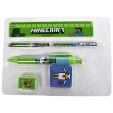 Minecraft Bumper Classic A5 Stationery Set - Multicoloured - One Size