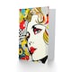 image 2 of Comic Book Style Pop Art Woman Face Birthday Card