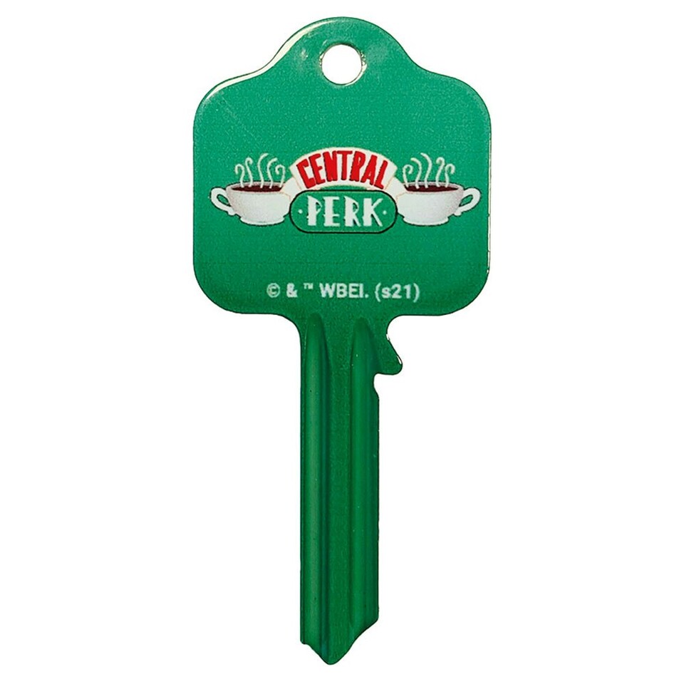 Friends Central Perk Blank Key - Green/White - One Size