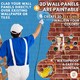image 5 of NOVECRAFTO Red Brick Effect 3D Wall Panels (96cm x 48cm) DIY PVC Plastic Cladding Panels