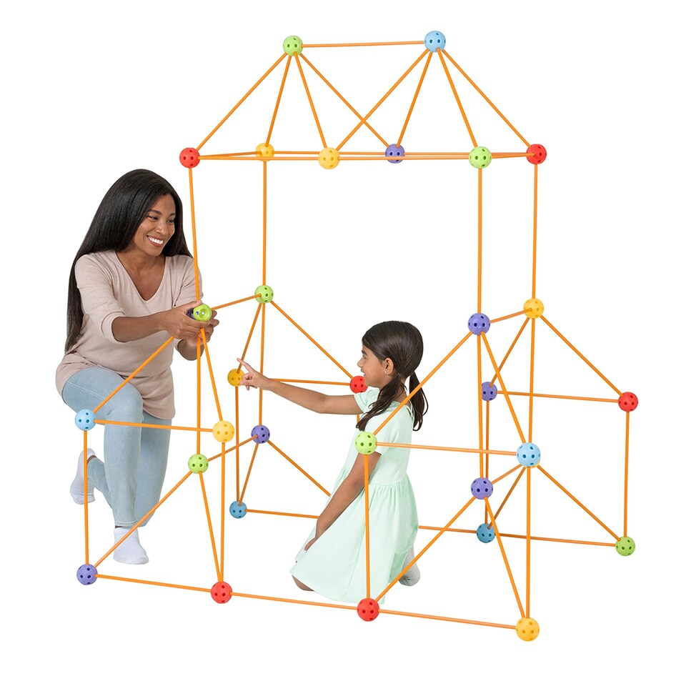 image 1 of Crazy Forts Mega Builder 69 Piece Buildable