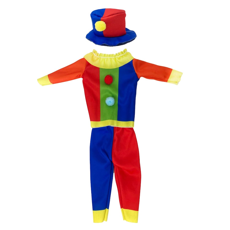 image 1 of The Boo Crew Halloween Doll Costume - Spooky Tabletop Decor and Seasonal Collectible