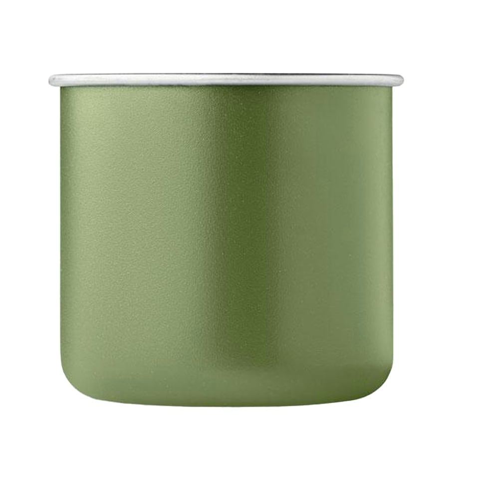 image 1 of MidOcean Caribu Recycled Stainless Steel 300ml Mug - Dark Green - One Size