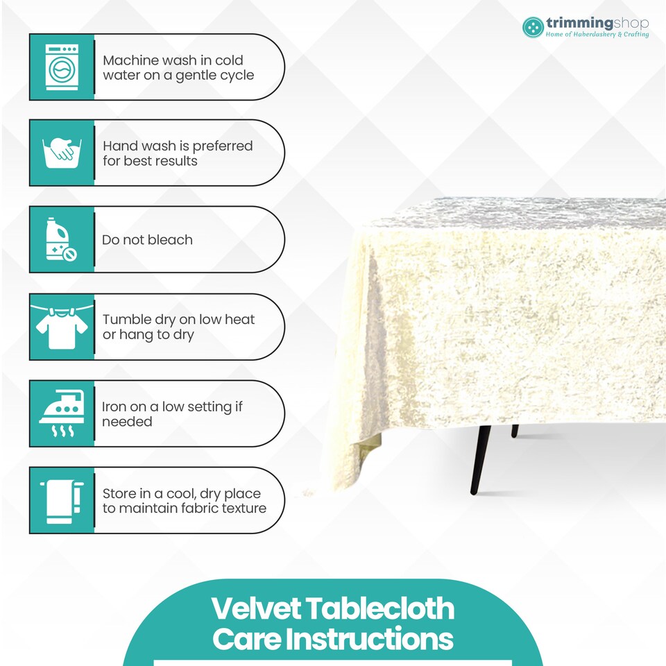 image 1 of Rectangle Crushed Velvet Table Cloth, Washable Table Cover - 90" x 156"