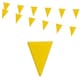 image 1 of Yellow Colour Party Bunting 10m with 20 Pennants