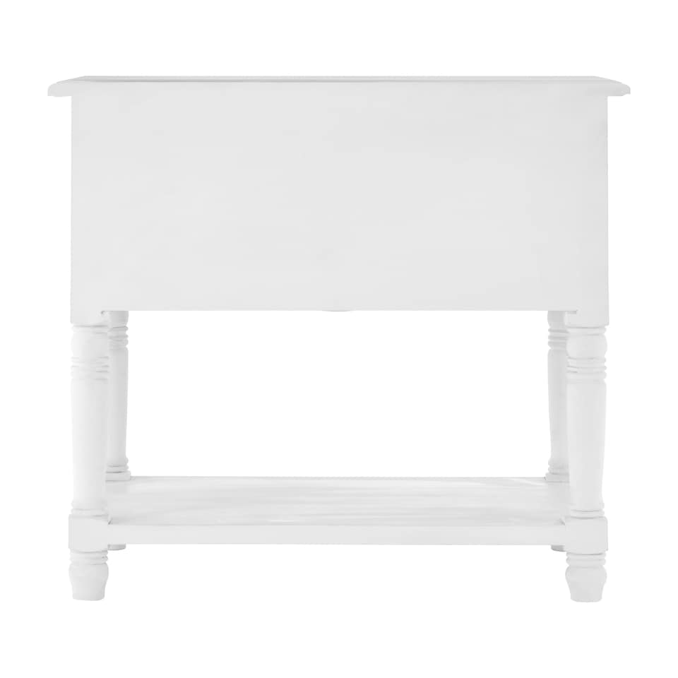 image 1 of Interiors by Premier Coastal Style White 3 Drawer Chest, White 3 Drawer Dresser, White Drawer Chest, White Bedroom Drawers Unit