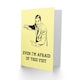 image 2 of Afraid Of This Fist Cheeky Friend Funny Birthday Card