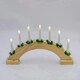 image 4 of The Christmas Workshop 70859 Wooden Arched Christmas Candle Bridge