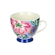 image 5 of KitchenCraft China Bright Floral Footed Mug Multi