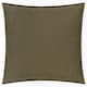 image 2 of Yard Slub Cotton Cushion | Green | Lichen