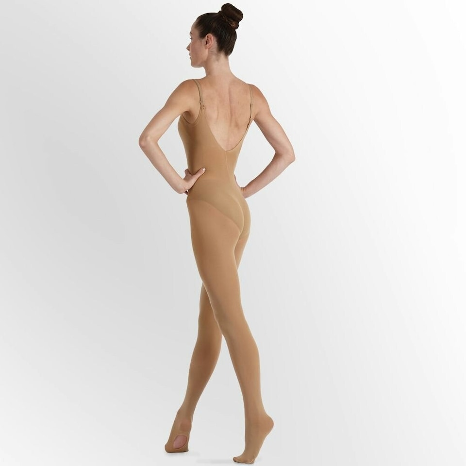 image 1 of Silky Dance Girls Convertible Toe Dance Tights - Tan - 9-13 Years | Multi | 9