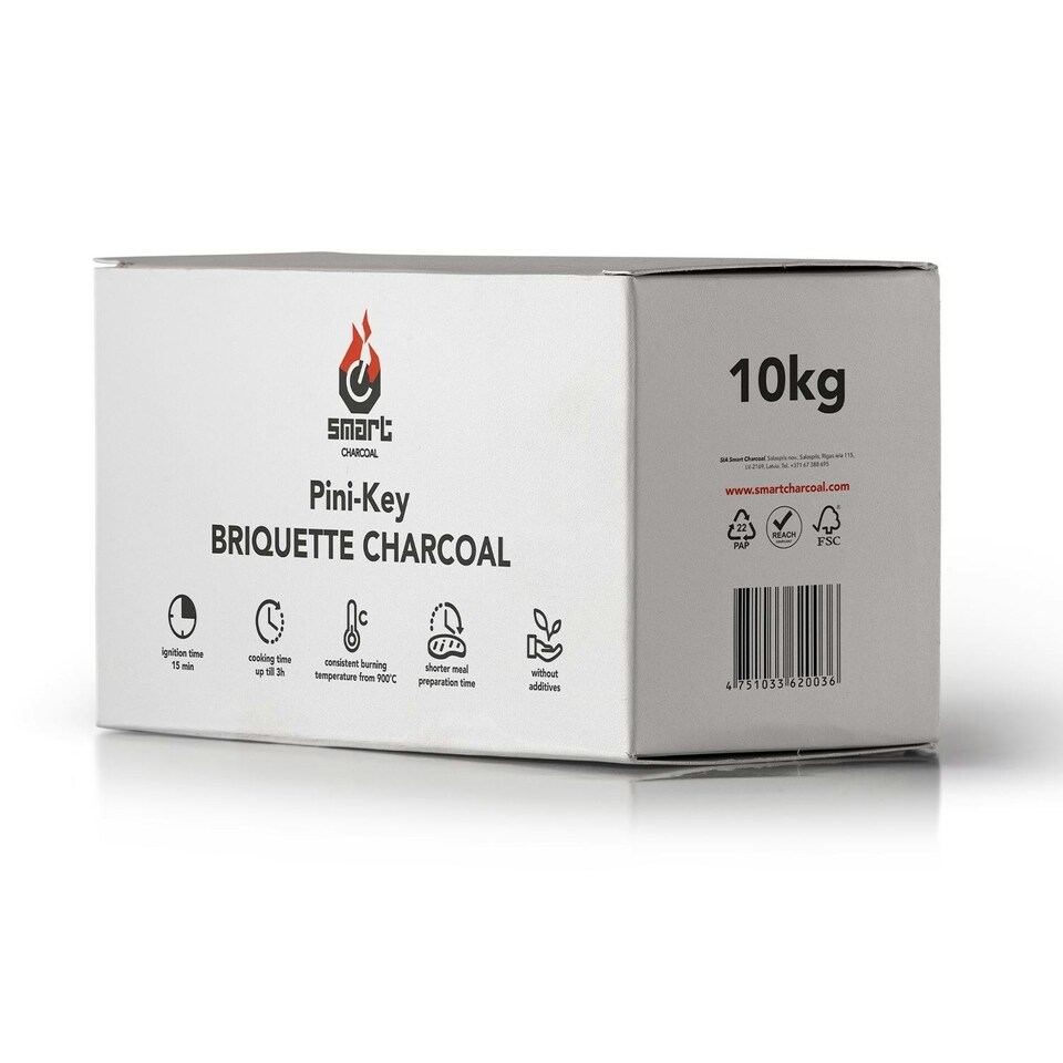image 1 of Smart Carbonised Restaurant Charcoal - 1 Box
