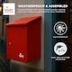 image 4 of SMART PARCEL BOX® Medium Front Access | Red | 1
