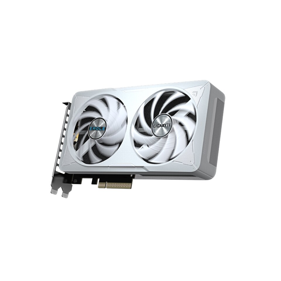 image 1 of Gigabyte GeForce RTX 5060 EAGLE ICE 8GB GDDR7 OC Graphics Card - White