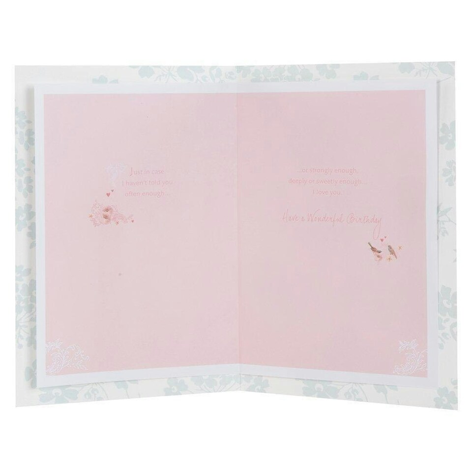 image 1 of Happy Birthday to the Woman Who Shares my Life, Birthday Card