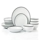 image 1 of 16pc St Ives Black Dinner Set