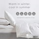 image 5 of Homescapes Duck Feather and Down 13.5 Tog Duvet for Winter, Single