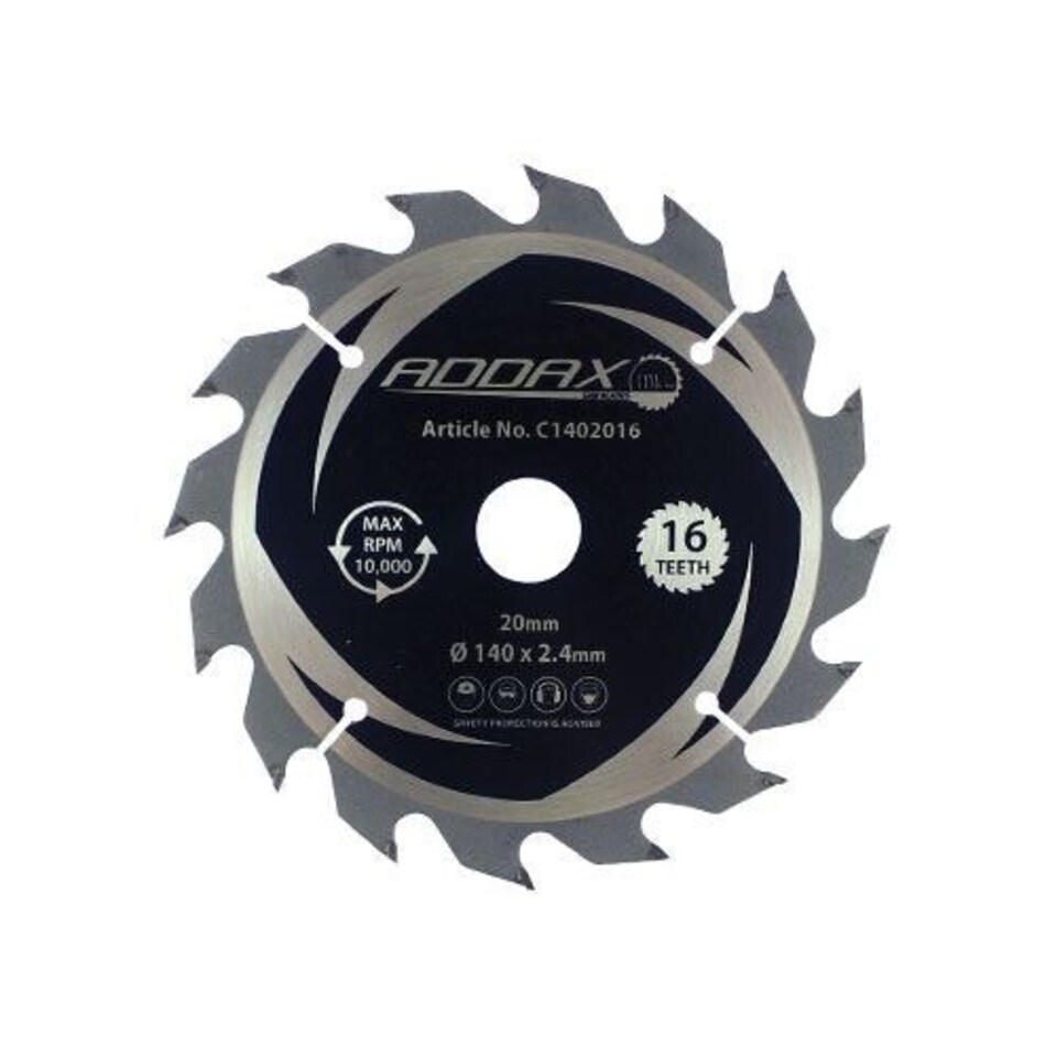 Timco - Circular Saw Blade - General Purpose - Coarse/Medium (Size 190 x 30 x 24T - 1 Each)
