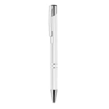 MidOcean Bern Push Button Ballpoint Pen - White - One Size