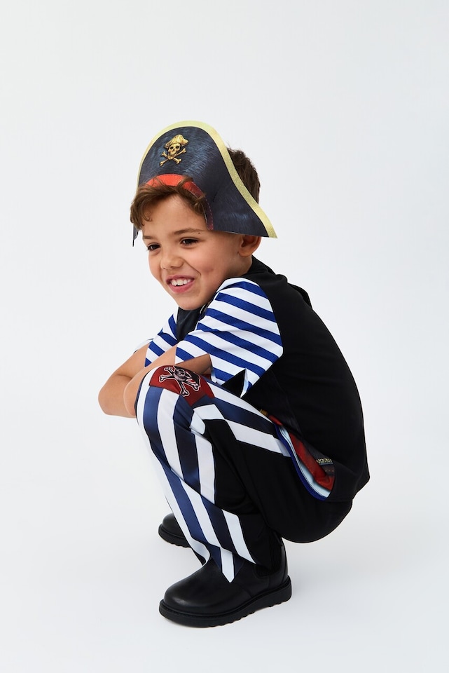 image 1 of Fearsome Pirate Boy Kids Costume - World Book Day, Dress-Up, and Role Play - Ages 3-10 | Multi | Multicoloured | 8-10 years