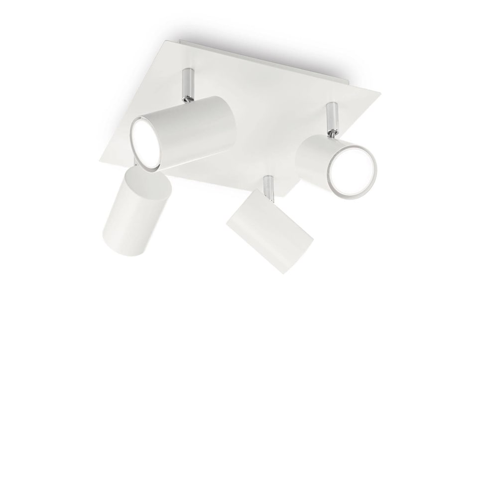 Spot 4 Light Ceiling Light White