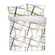 image 4 of Appletree Leda Duvet Cover Set Grey/Ochre