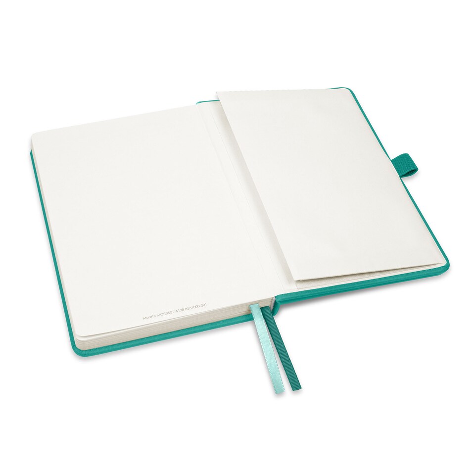 image 1 of Notes London A5 Italian Styled Moretti Notebook Teal