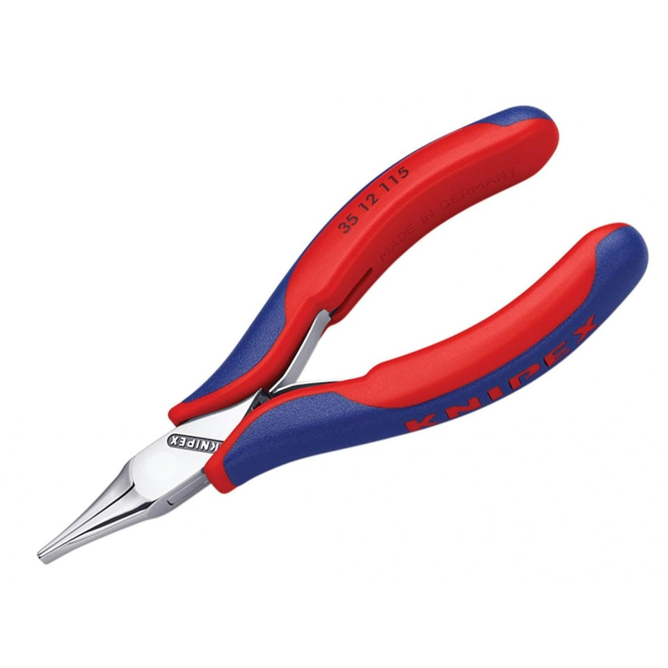 Knipex 35 Series Electronics Pliers - Multi Colour - Flat Jaw