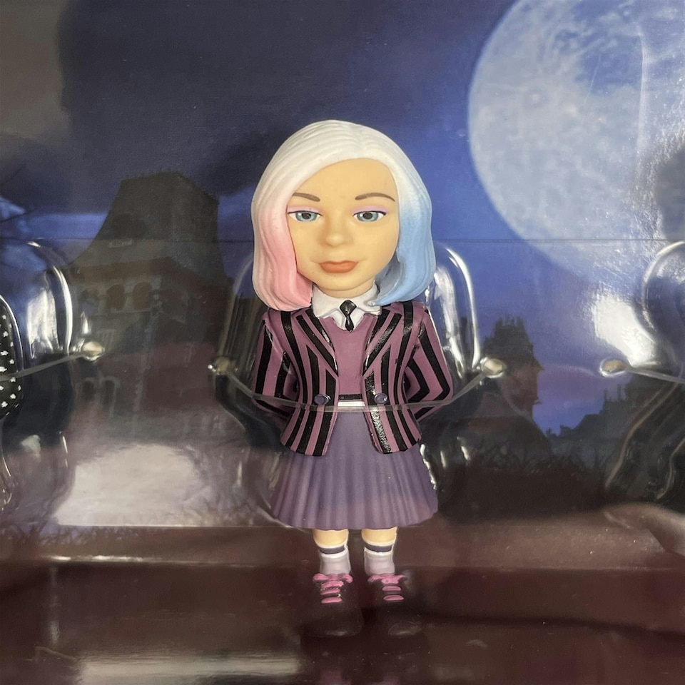 image 1 of Wednesday 4 Pack 7 cm Collectible Figures Minix 14781