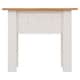 image 2 of Panama Lamp Table - L50.5 x W50.5 x H52.5 cm - White - Natural Wax | White