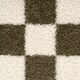 image 9 of Soft Cream Checkerboard Rug Living Room Bedroom Hallway Area Thick Modern 280cm x 380cm | Cream | Cream | 280cm x 380cm