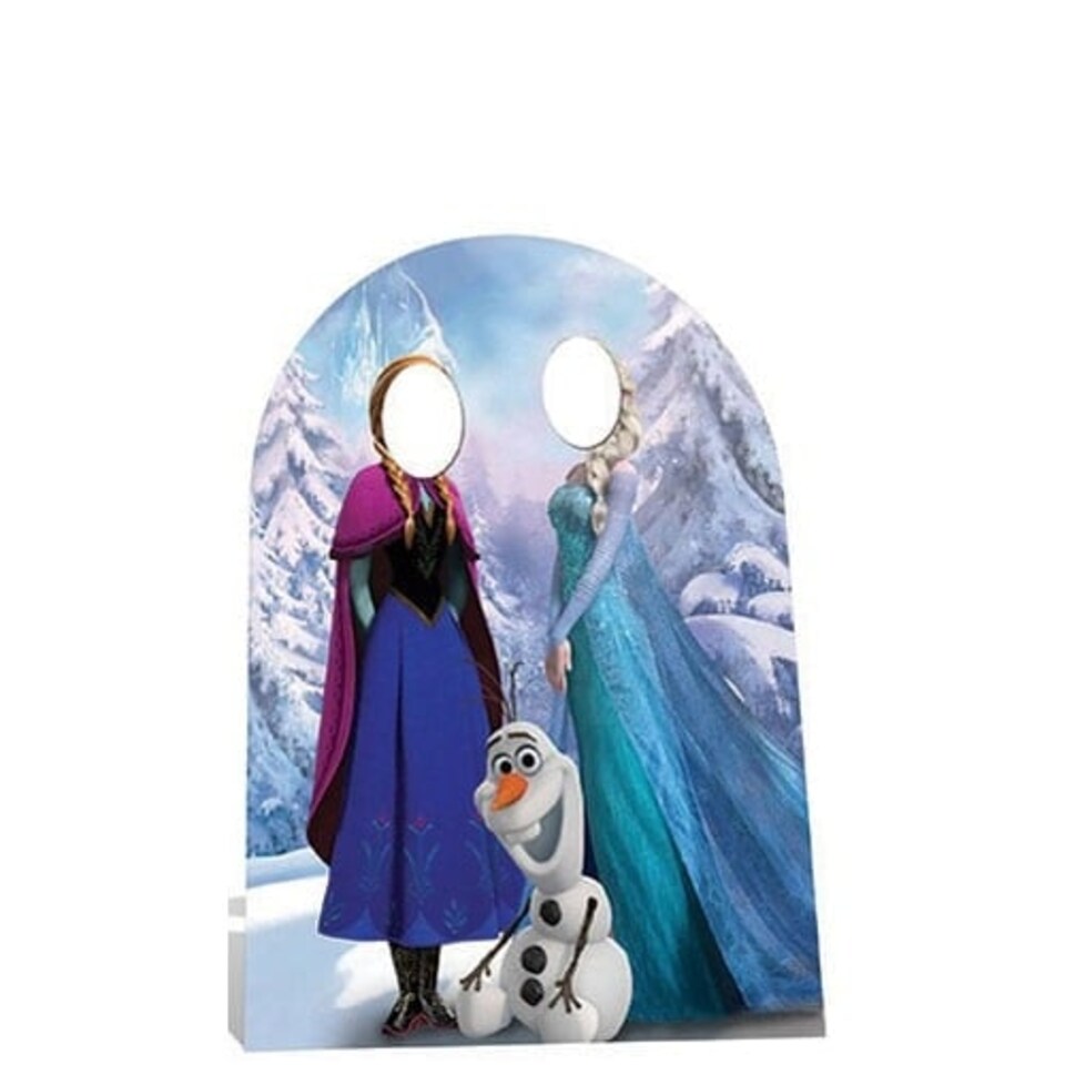 Disney Frozen Child Size Stand In Cardboard Cutout 134cm
