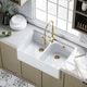 image 3 of Balterley Double Bowl Fireclay Ceramic Butler Kitchen Sink with Full Weir, Overflows & Wastes