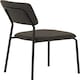 image 5 of Set of 4 Sheldon Velvet Chairs Grey | Grey Boucle