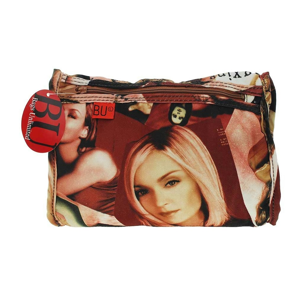 Bags Unlimited St. Tropez Brown Side Zip Pouch N/A