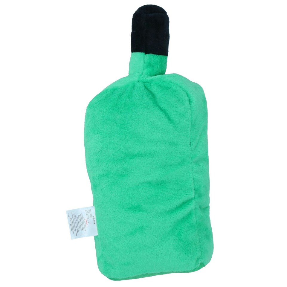 image 1 of Dog Puppy Gift Birthday Gin Bottle Plush Toy Drink Themed Soft Plush Toy Present