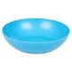 image 2 of 6 Unbreakable Plastic Deep Round Bowls Coloured Reusable Dinner and Picnic Plates | Blue | Blue | 6