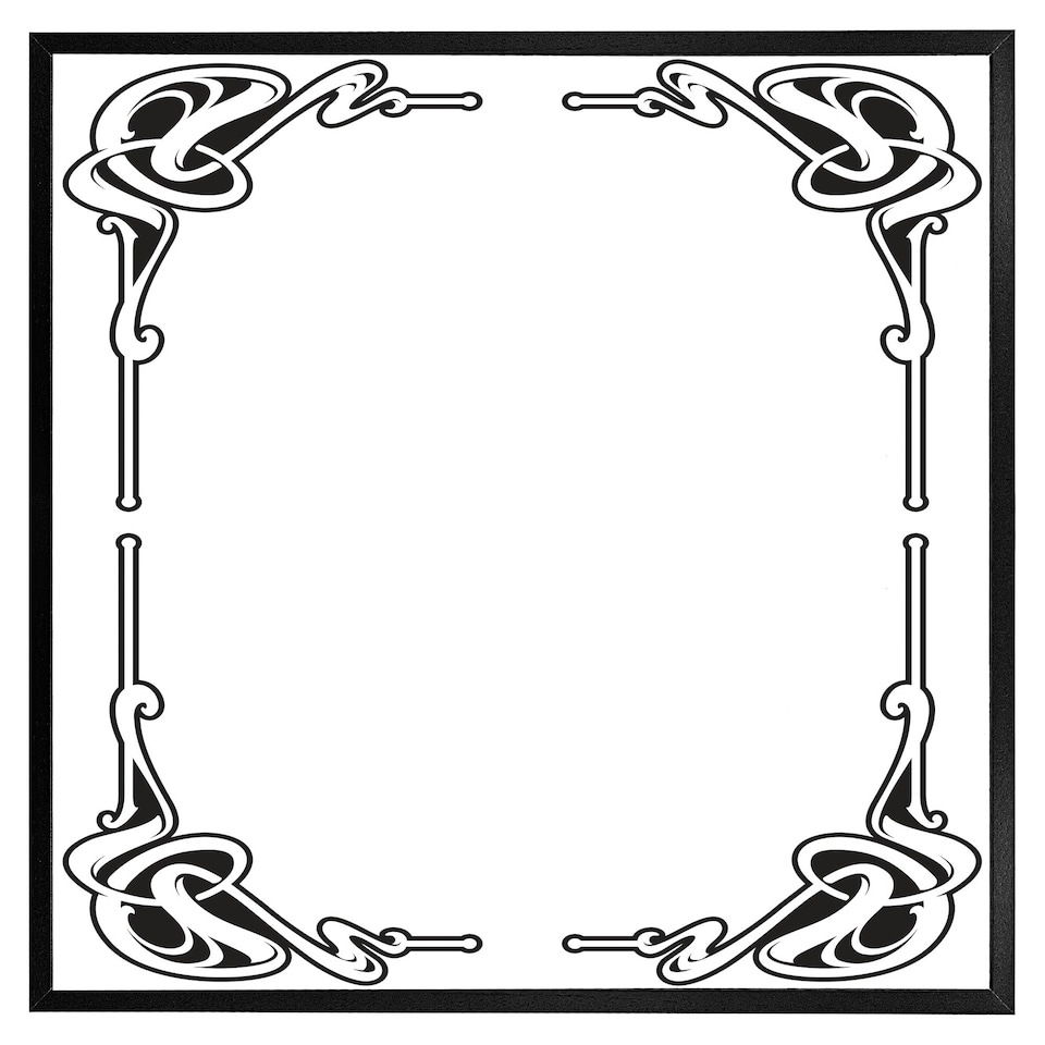 image 1 of Decorative border (Picture Frame) Brown | Oak | XL