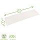 image 3 of Nicola Spring Cotton Fabric Table Runner - 48cm x 183cm - Baby Pink Pink