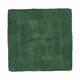 image 4 of Elegance Reversible Heavyweight Square Bath Mat - Dark Green
