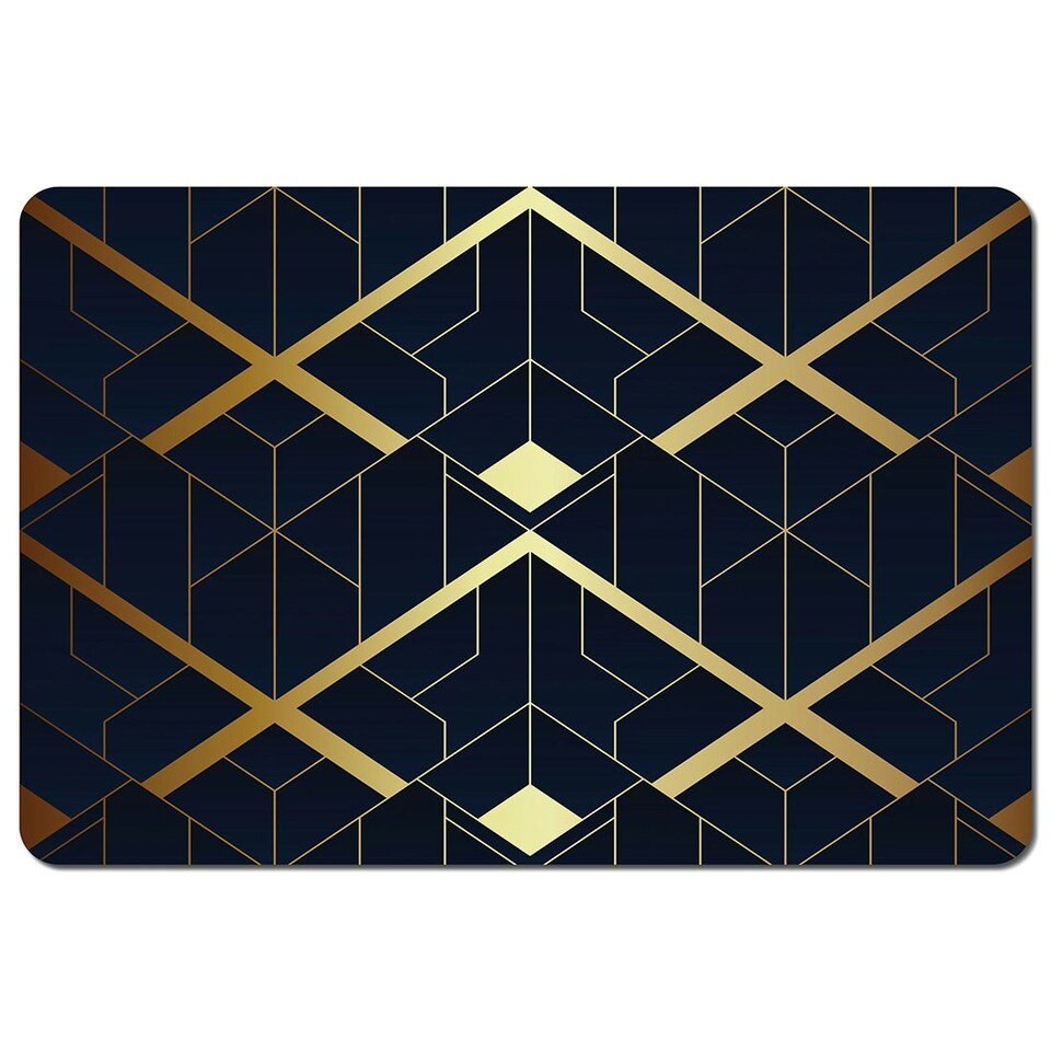 image 1 of luxury gold art deco (Placemat)